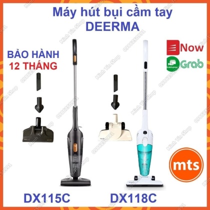 Máy Hút Bụi Cầm Tay Deerma DX118C DX115C DX128C chính hãng - Minh Tín Shop